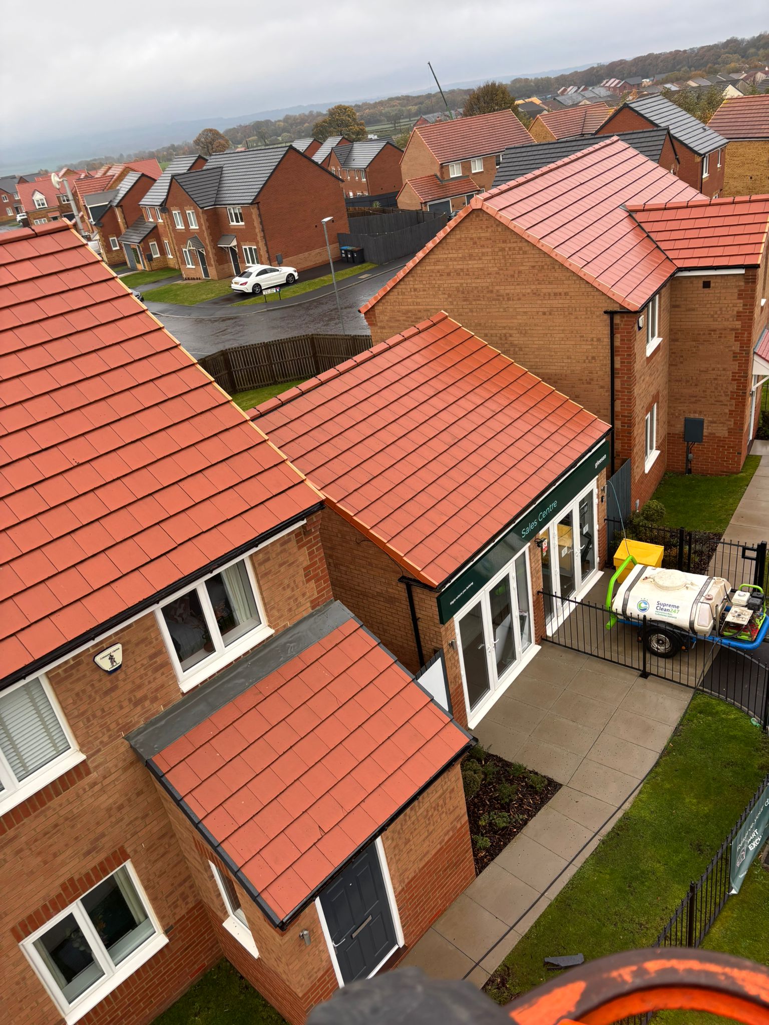 Roof Cleaning Project 1